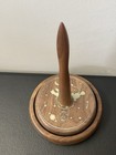 Little Prince Knit Crochet Wooden Spinning Yarn Thread Spool Holder Yarn Winder