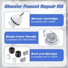 Enhon Shower Faucet Repair Kit For Valley V-6680  V-7700 01 Single Handle Faucet