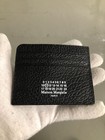 Maison Margiela Four Stitches Business Cardcase Sa1vx0005 Calfskin Leather Black