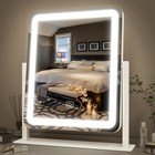 Led Lighted Makeup Mirror - 15 x12 6  Touch Screen  Dimmable  3-color Lighting 