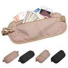 Invisible Waist Packs Pouch For Passport Money Belt Bag Hidden Security Wallet
