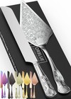 Elegant Wedding Cake Knife And Server Set - Premium Engraved Cutting Tools For N