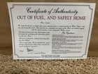 Robert Taylor  out Of Fuel  And Safely Home  Framed Military Aviation Print