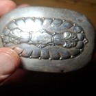 Cathay Antique Webster   Sterling Silver Baby Brush 925 Victorian Vintage 