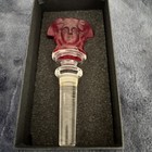Rosenthal Versace Medusa Glass Bottle Stopper Red Nib