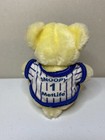 First Main Baby Teddy Bear Rattle Pastel Pal Yellow 6  Plush Stuffed Toy Cubs