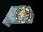 Grateful Dead Pin Vintage 1996 Lithuania Basketball Pinback Badge Lietuva 96 New