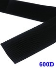 Heavy Duty Pp 1 3 4 1 5 2  Inch Polypropylene 600d Webbing Black Strap 5 10 Yard