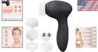 Travel-friendly Electric Exfoliating Brush With Gentle And Deep Cleanse Modes