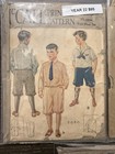 Lot Of 3 Mccall Boys  Sewing Patterns From The 1920   s  Various Sizes