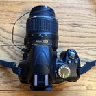 Nikon D3000 10 2mp Dslr Camera W  Bag  Lens Cover  Battery  Charger    Sd Card