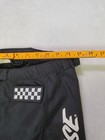 Fasthouse Carbon Eternal Motocross Pants Men s Size 32 Black Leather Knee Racing