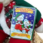 Vtg 1994 Dan Dee Snowflake Boy Teddy Bear Christmas 20  Plush North Pole Tags