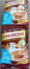 Energen Nutritious Oat - Cereal Mix Chocolate Flavor Pack Of 2  20 Sachet X 40g 