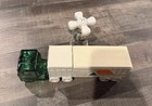 Lot Of 6 Collectible Glass Avon Bottles 3d Train  Locomotive  Truck  Level  Etc