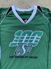 Vintage 90s Cfl Canadian Football League Saskatchewan Roughriders Hockey Jersey