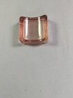 Vintage Pink Crystal Stropper Co  Razor Blade Stropper   Glass Hone