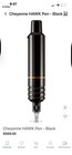 Cheyenne Hawk Pen Tattoo Machine Black Low Noise Lightweight Durable Adjustable