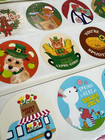 114 Trader Joe s Stickers - Includes Kimbap  Halloween  Xmas  Valentine And More