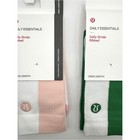 2 Pairs Lululemon Daily Stride Ribbed Crew Socks - M l Nwt