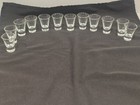 Vtg Glass Church Communion Cups Flared Top Weighted Base 1 1 2    Lot Of 12 A