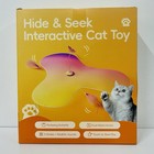 Interactive Cat Toys Rechargeable  Movingconcealed Feathers  Real Mouse Squeaky