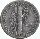 Vg  1926 Mercury 90  Silver Dime