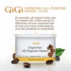 Gigi Espresso All Purpose Honee Soft Wax For Hair Removal Face Body 14oz