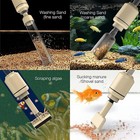 Bedee Electric Aquarium Gravel Cleaner Vacuum  Fish Tank Vacuum Gravel Cleaner