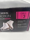 Girls Dbx Motion Figure Skates Size 3 With Original Box Ice Skating
