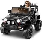 12v Kids Ride On Toy Led Electric Car Battery Power Wheel Jeep W remote Control