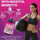 New Zoyava Myo-inositol D-chiro Inositol Berberine D3 k2 -90caps - Free Shipping