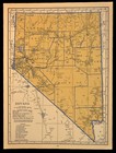 Ca1939 Nevada Railroad Map Depot Towns Sp Rr Historic Original Atlas Map