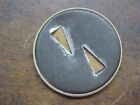 Ny Buchanan   Lyall B-l Rosette Plug Chewing Tobacco Celluloid   Tin Tag W h Nj