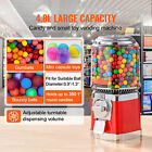 16 h Gumball Machine Vending Coin Bank Vintage Candy Dispenser Pc Red