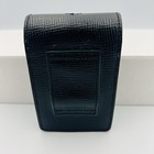 Vintage Coach Black Leather Camera Case