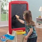 Step2 All Around Easel For Two  Kids Activity Table  Double-sided Art Board  