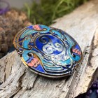 New Celtic Birds Enamel Brooch Triskele Irish Scottish Norse Ladies Pin