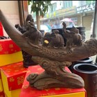 Hand Carved Agarwood Elephant Craft