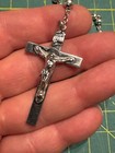 Vintage Full Sterling Beads Rosary Long Heavy 21g Beautiful
