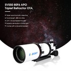 Svbony Sv550 Telescope Astronomical Professional 80mm Refractor Triplet Apo