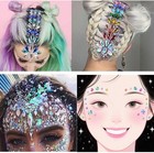 1440pcs Ab Crystal Rhinestones 3-10mm Flatback Gems For Nail Art  Crafts  Diy De