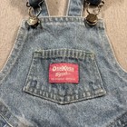 Vtg Oshkosh Bgosh Baby Denim Overalls Size 5 Vestbak Genuine Article Cotton