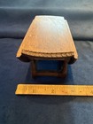 Vintage T  Tucker Walnut Loxwood Sussex Drop Leaf Table Dollhouse Miniature 1 12