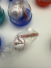Vintage Vending Machine Mlb Key Chains - Mini Ball   Bat - Mixed Lot Of  11 