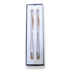 Cross Brass Ballpoint Pen And Mechanical Pencil Set