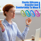 Civaner 60 Pcs Bible Verses Bracelets Religious Silicone Bracelets Christian Ins