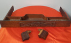 Antique Singer Treadle Sewing Machine Wood Cabinet Center Drawer Only