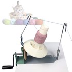 Yarn Ball Winder Jumbonylon Fiber Wool String Ball Winder Hand Operated Large Us