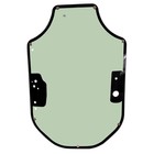For Caterpillar Cat D Series Skid Steer Door Glass - 345-6230 3456230